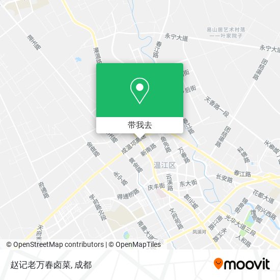 赵记老万春卤菜地图