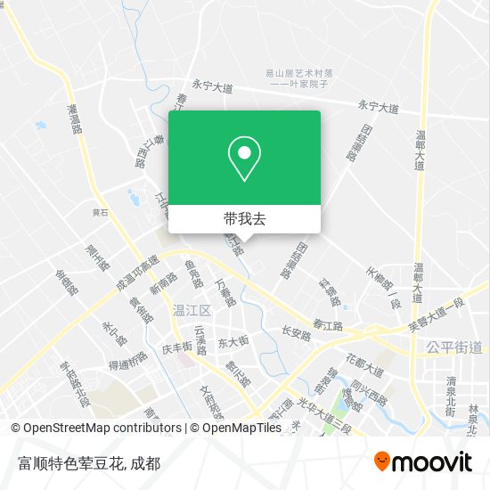 富顺特色荤豆花地图