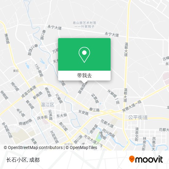 长石小区地图