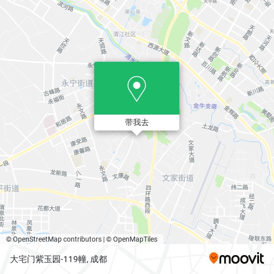 大宅门紫玉园-119幢地图