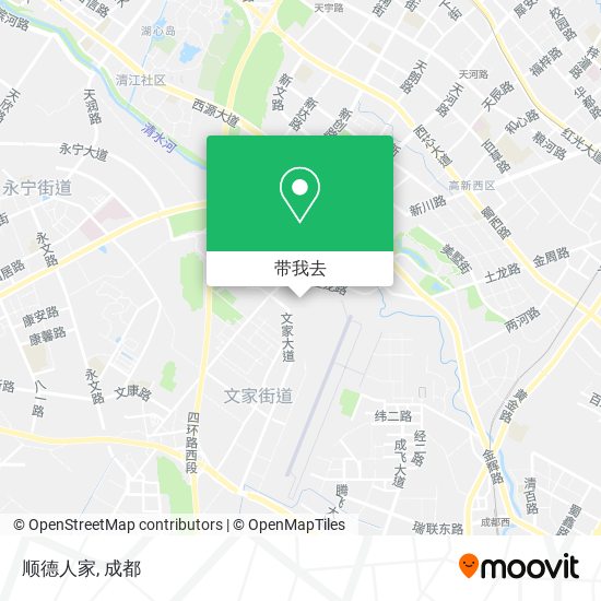 顺德人家地图