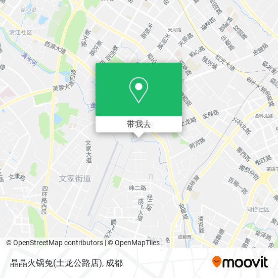 晶晶火锅兔(土龙公路店)地图