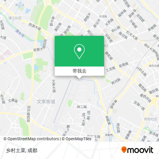 乡村土菜地图
