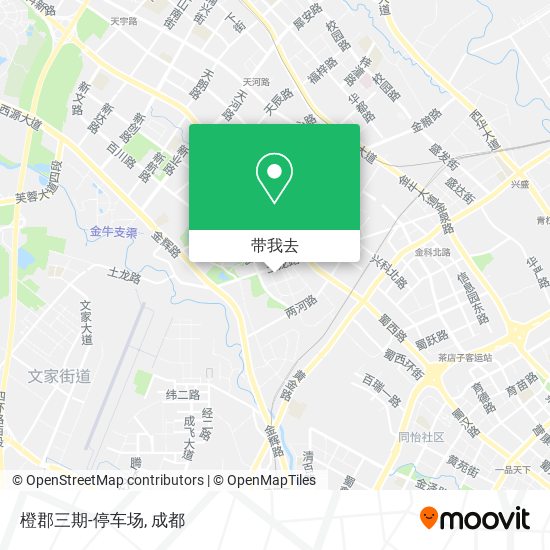橙郡三期-停车场地图