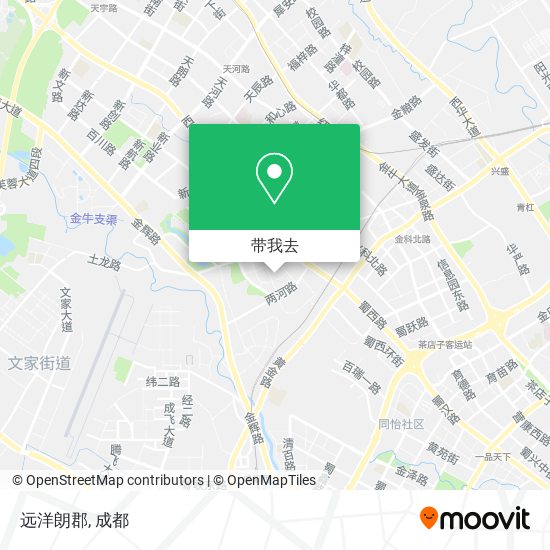 远洋朗郡地图