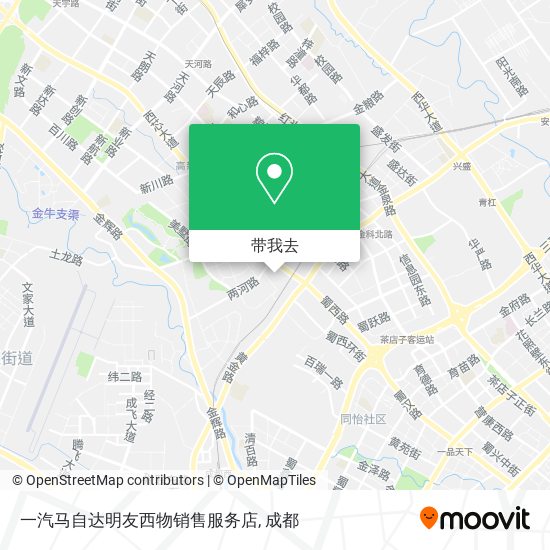一汽马自达明友西物销售服务店地图