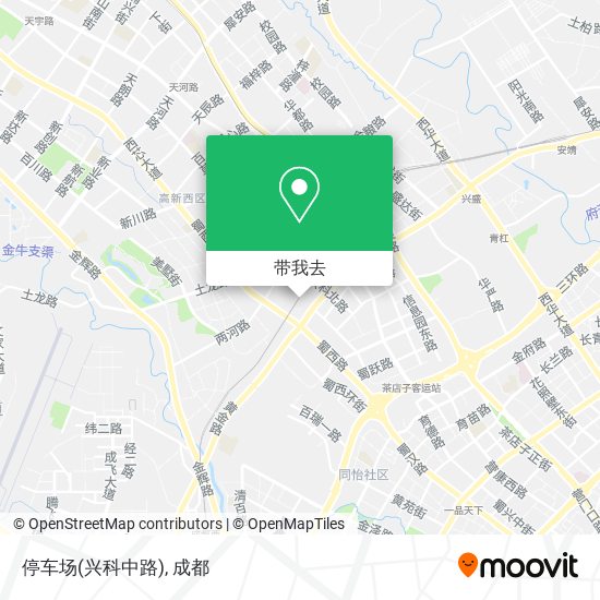 停车场(兴科中路)地图