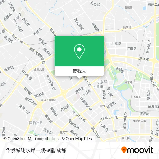 华侨城纯水岸一期-8幢地图