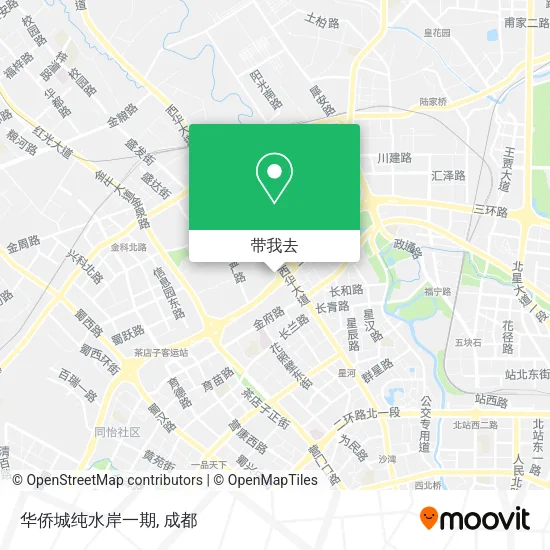 华侨城纯水岸一期地图