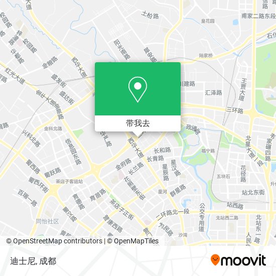 迪士尼地图