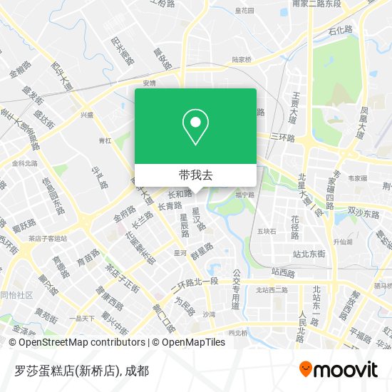 罗莎蛋糕店(新桥店)地图