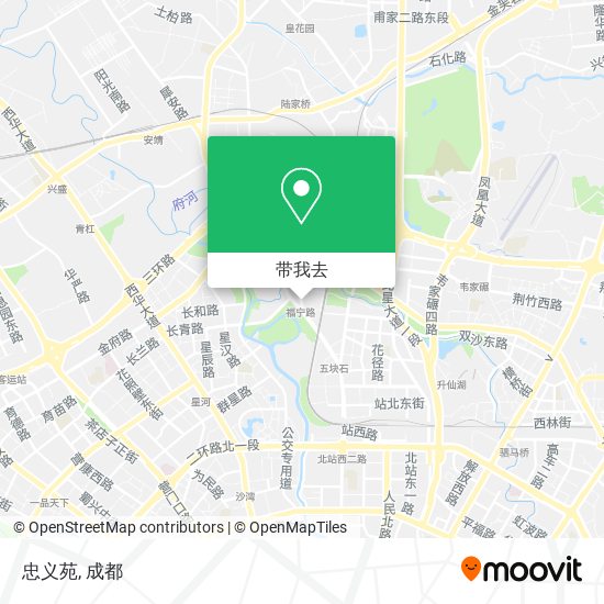 忠义苑地图