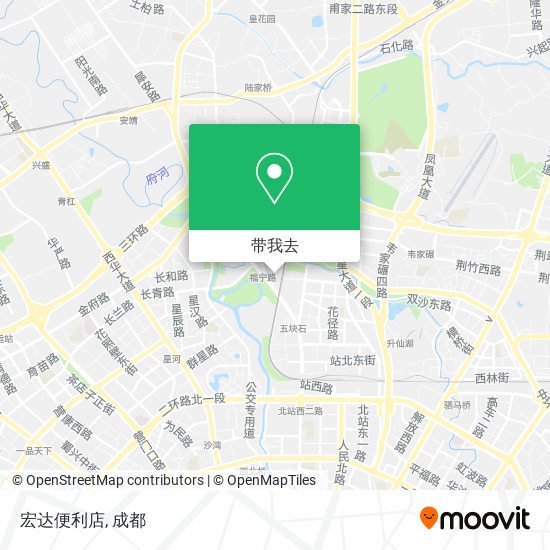 宏达便利店地图