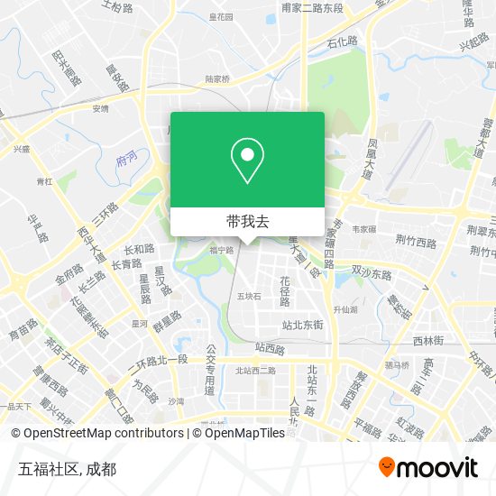 五福社区地图