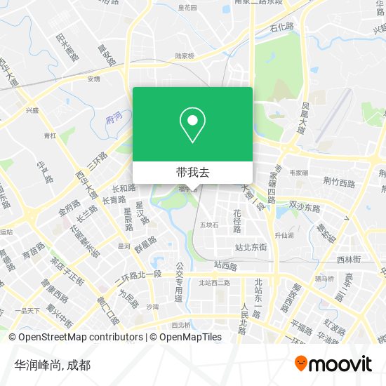 华润峰尚地图