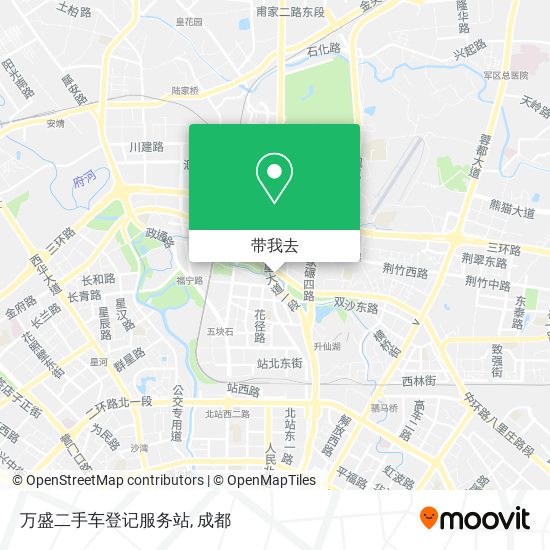万盛二手车登记服务站地图