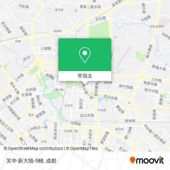 芙华·新大陆-5幢地图