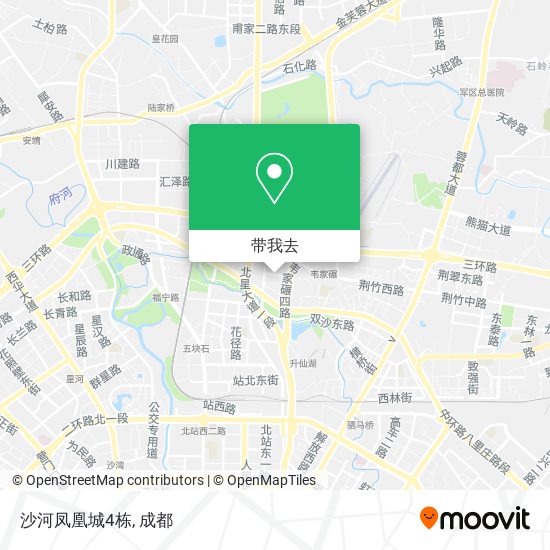 沙河凤凰城4栋地图