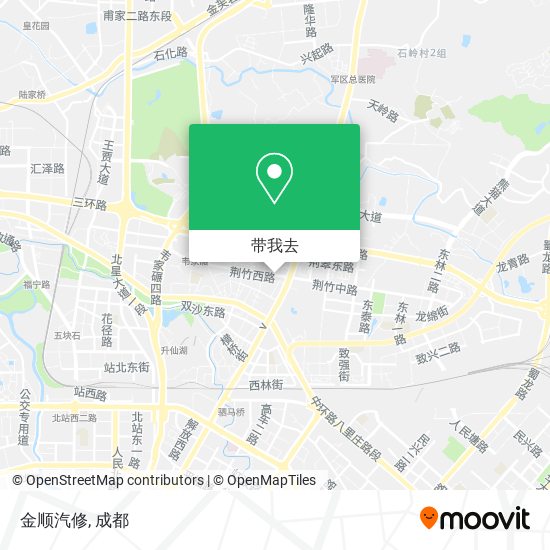 金顺汽修地图