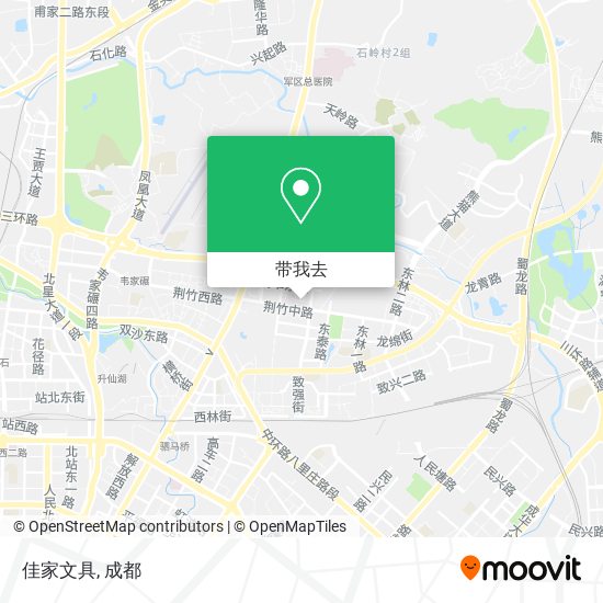 佳家文具地图