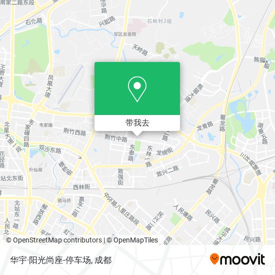 华宇·阳光尚座-停车场地图