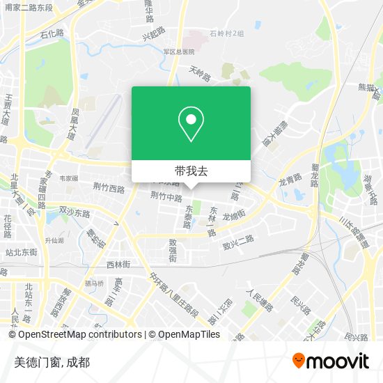 美德门窗地图