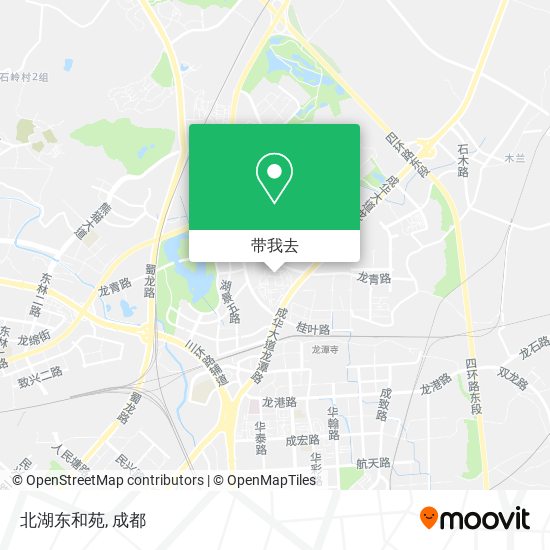 北湖东和苑地图