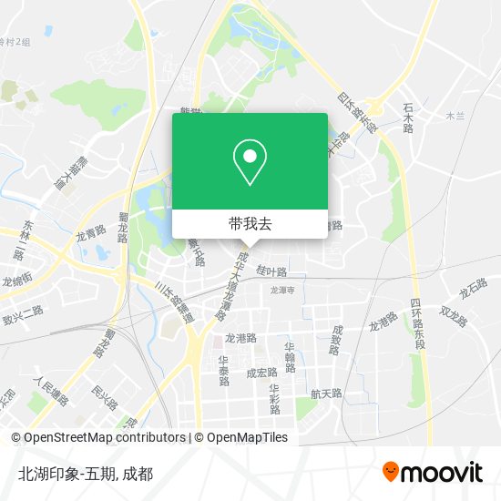 北湖印象-五期地图