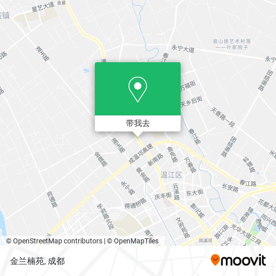 金兰楠苑地图
