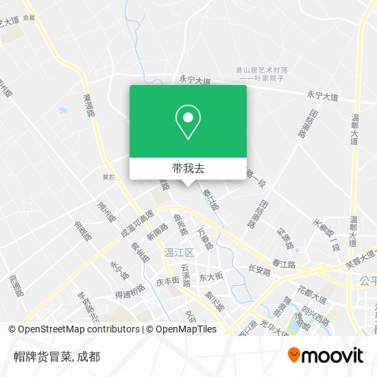 帽牌货冒菜地图