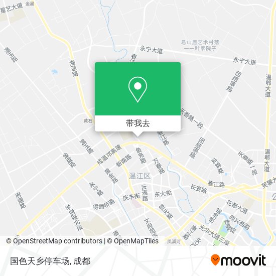 国色天乡停车场地图