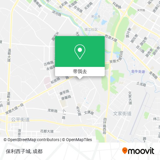 保利西子城地图