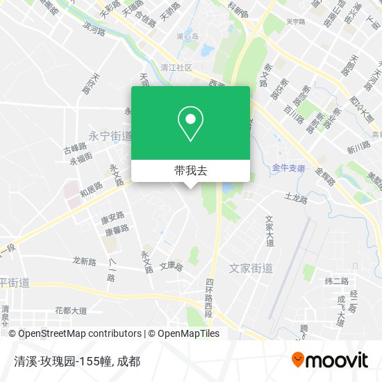 清溪·玫瑰园-155幢地图
