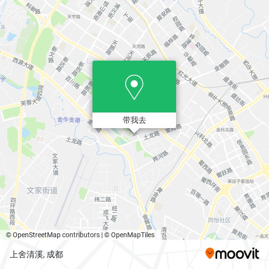 上舍清溪地图