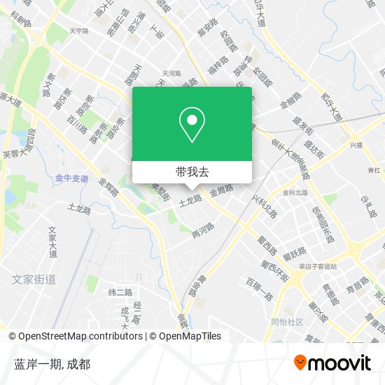 蓝岸一期地图