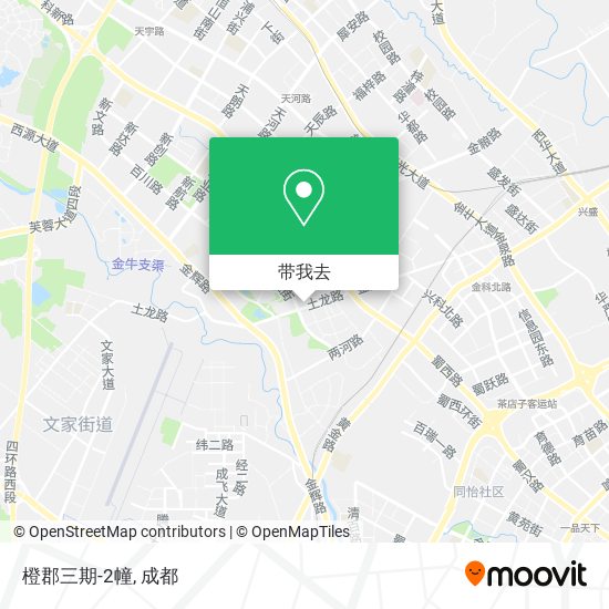 橙郡三期-2幢地图