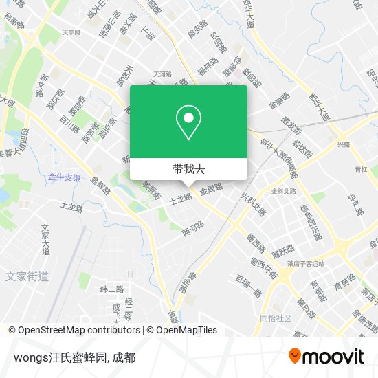 wongs汪氏蜜蜂园地图