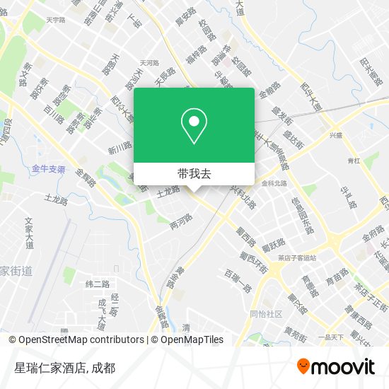 星瑞仁家酒店地图