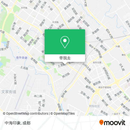 中海印象地图