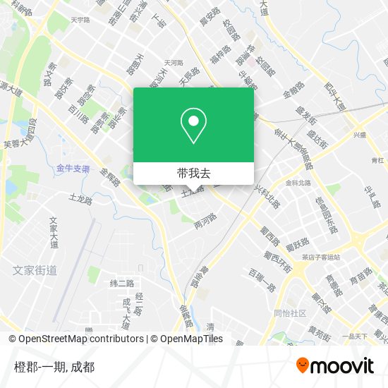 橙郡-一期地图