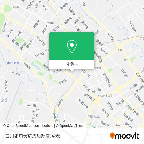 四川康贝大药房加劲店地图