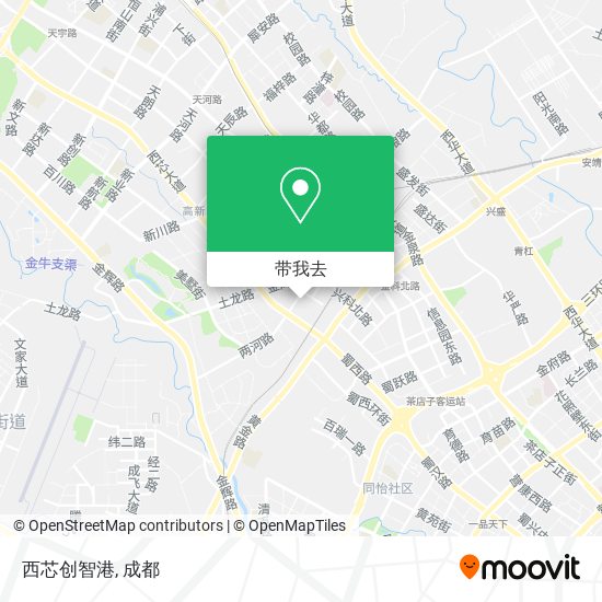 西芯创智港地图