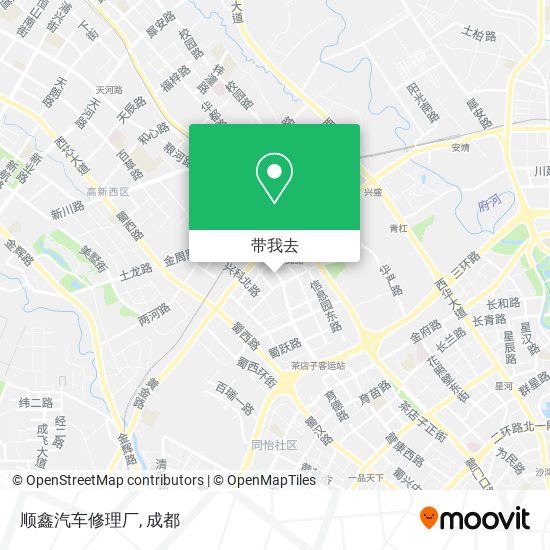 顺鑫汽车修理厂地图