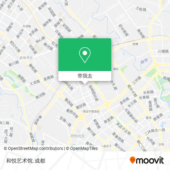 和悦艺术馆地图