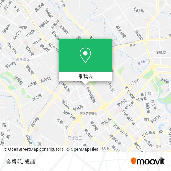 金桥苑地图