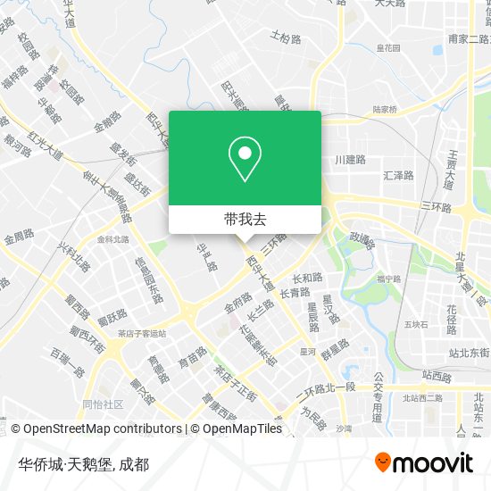 华侨城·天鹅堡地图