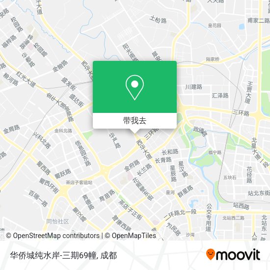 华侨城纯水岸-三期69幢地图