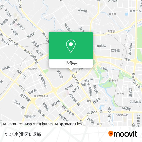 纯水岸(北区)地图