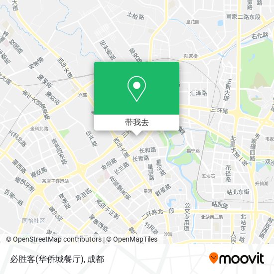 必胜客(华侨城餐厅)地图