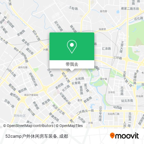 52camp户外休闲房车装备地图
